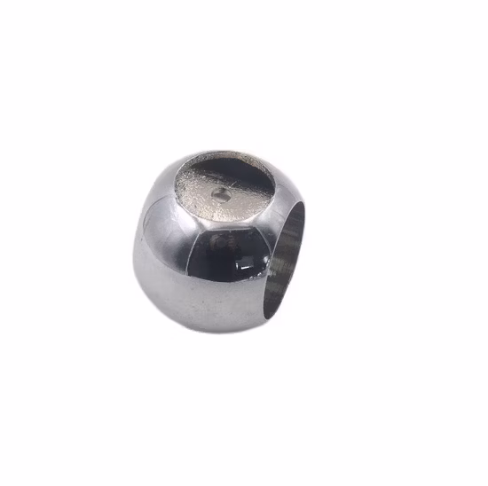 Sfera in ottone cromato lucido forgiato Cw617n