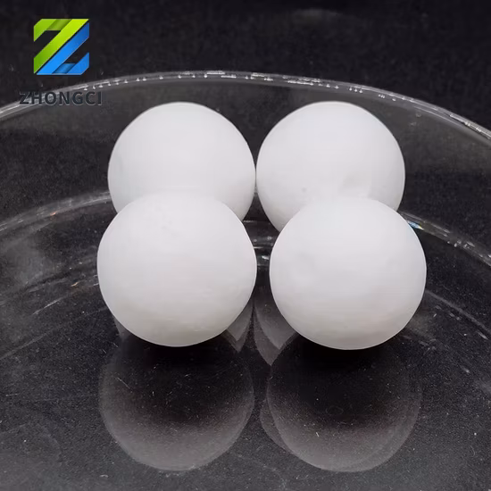 Produttore Prezzo più basso Refrattario 68% 75% 80% 92% Inerte Al2O3 Rettifica Lucidatura Sfera in ceramica ad alta allumina per mulino a palle